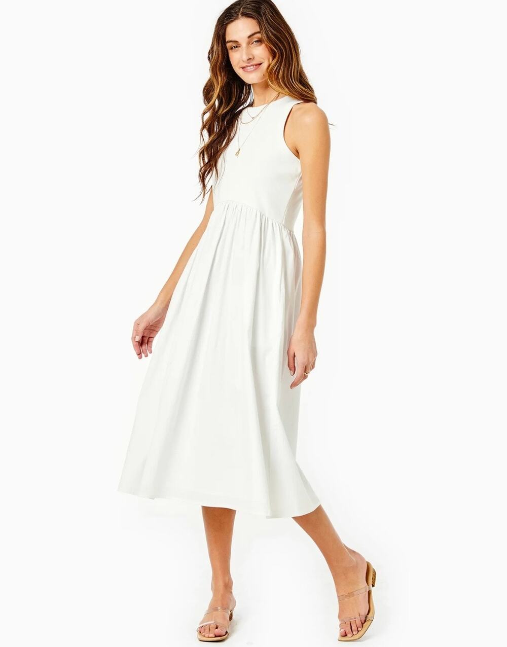 Addison Bay x Grace Atwood Sullivan Tank Dress White XXL NEW